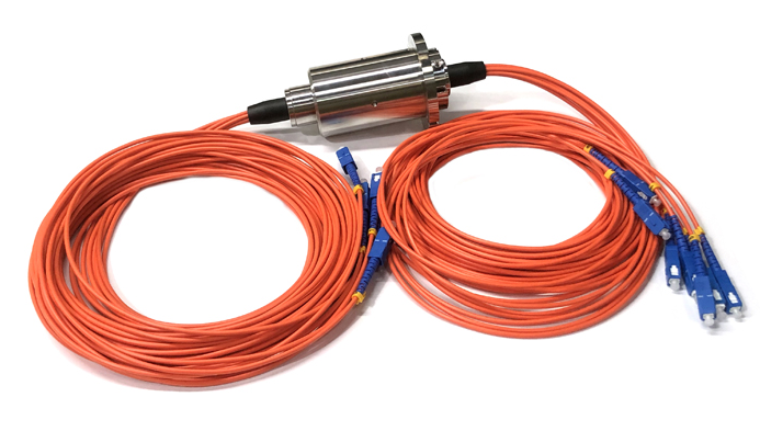 多通道光纤滑环安装方式(图1) 多通道光纤滑环安装方式(图1)